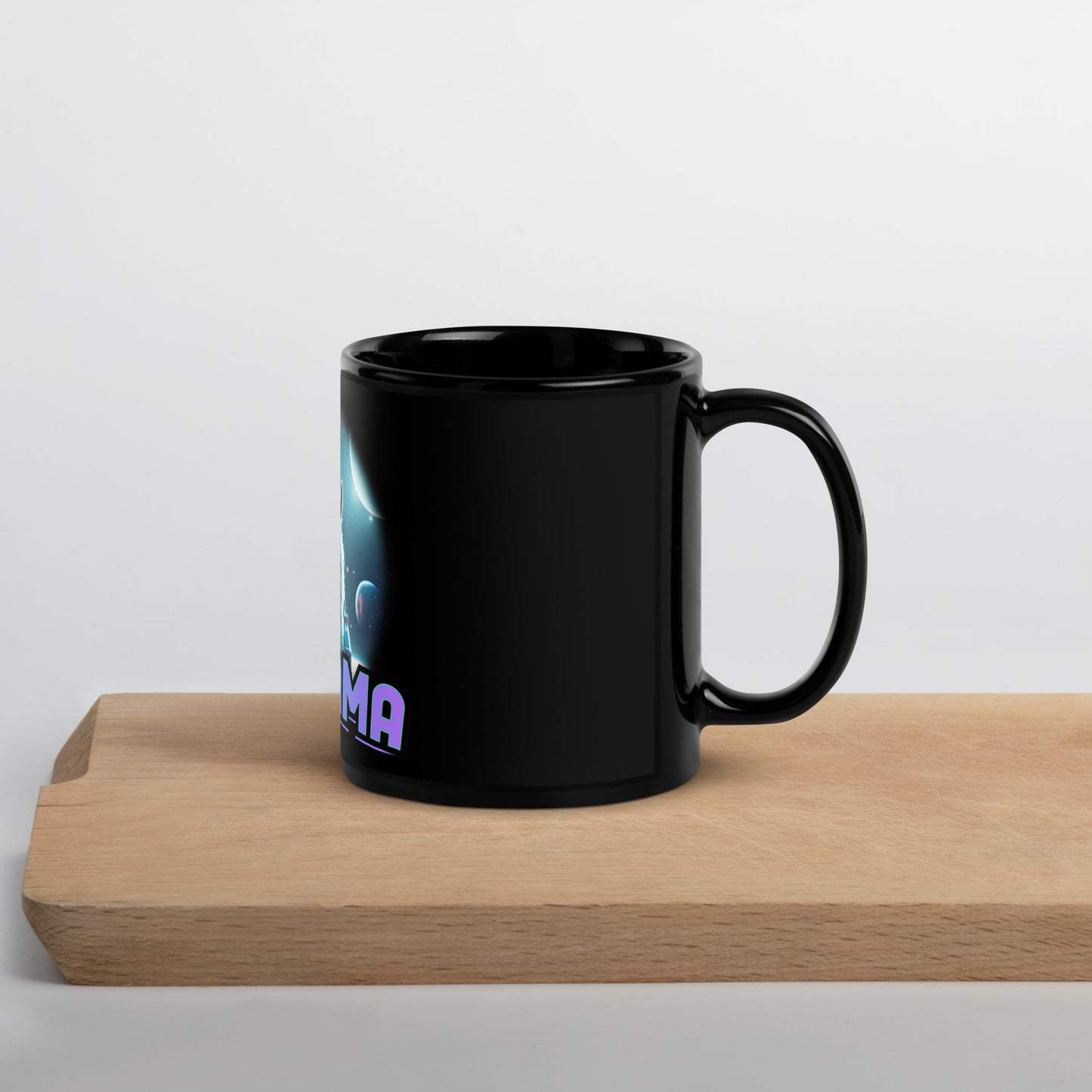 Black Glossy Mug