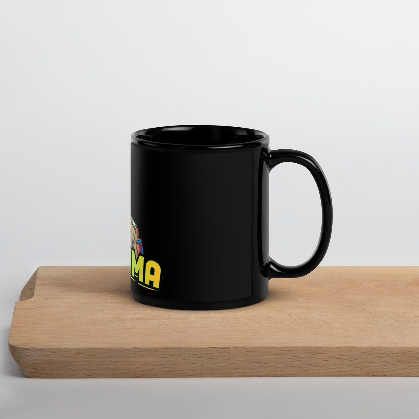 Black Glossy Mug