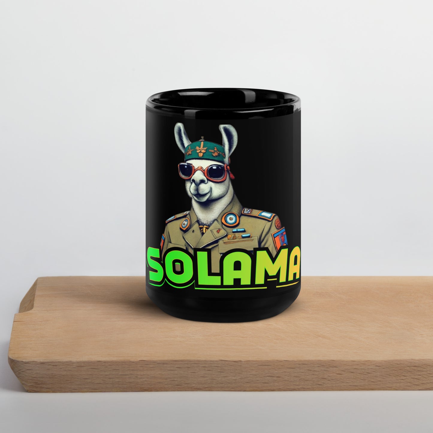 Black Glossy Mug