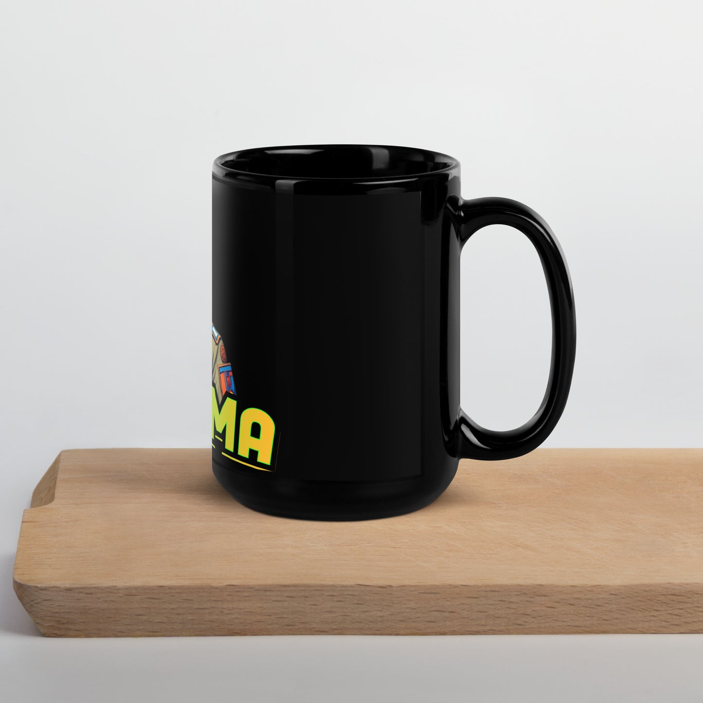 Black Glossy Mug