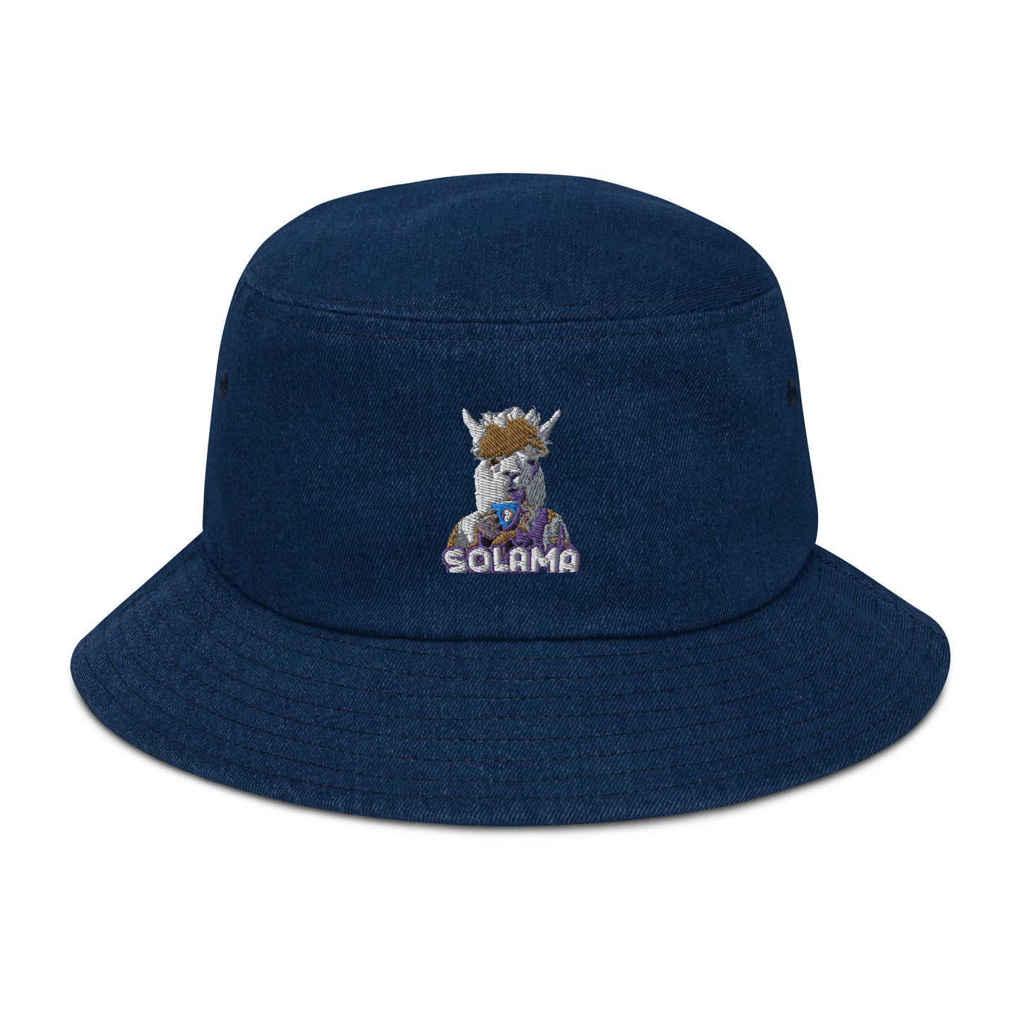 Denim bucket hat