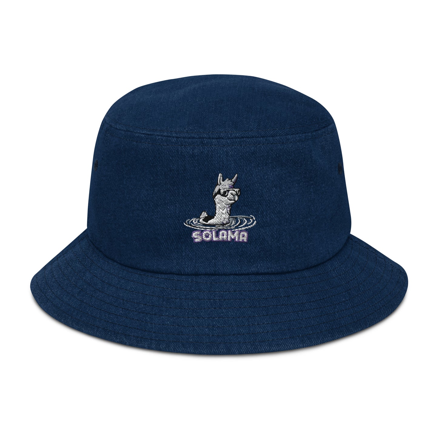 Denim bucket hat