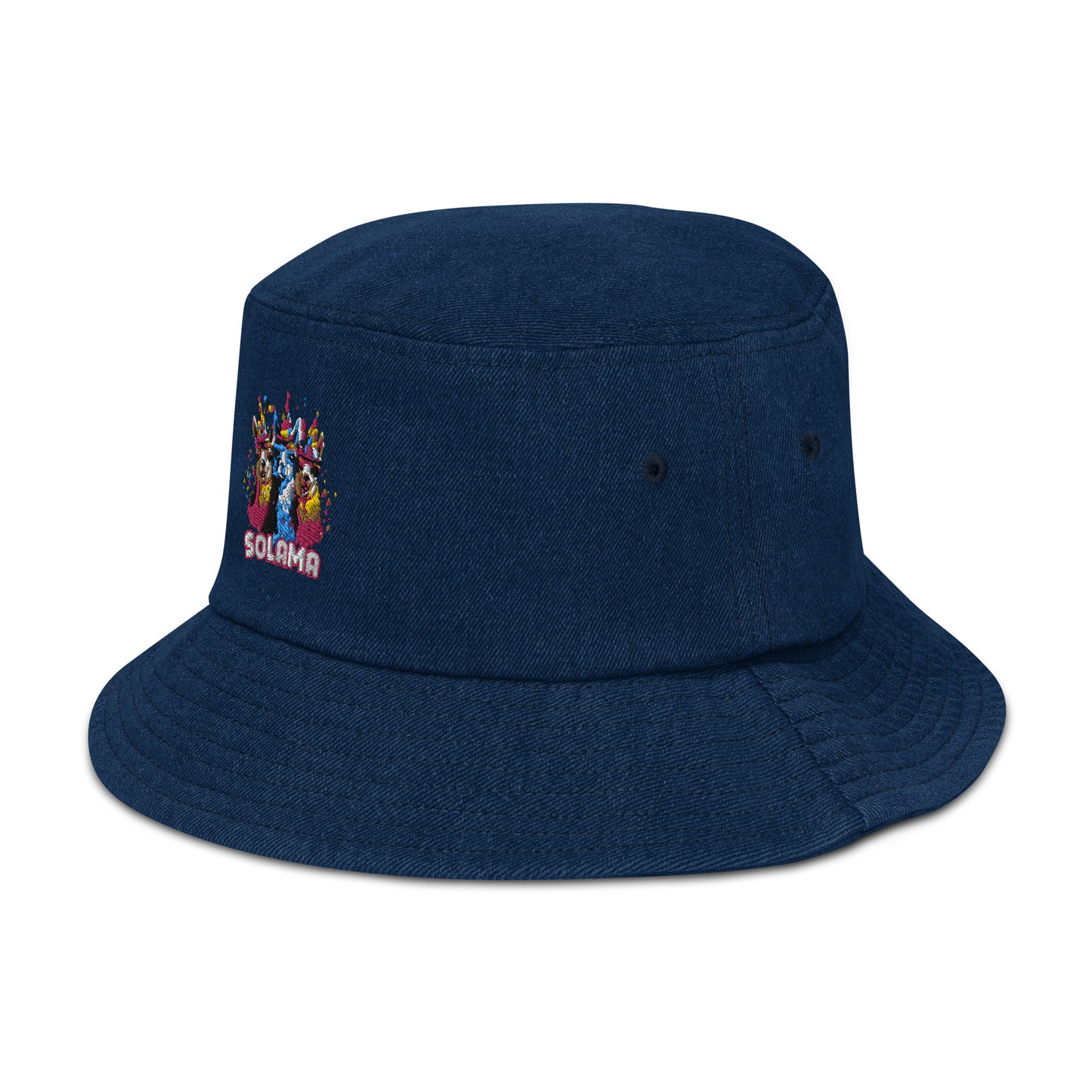 Denim bucket hat