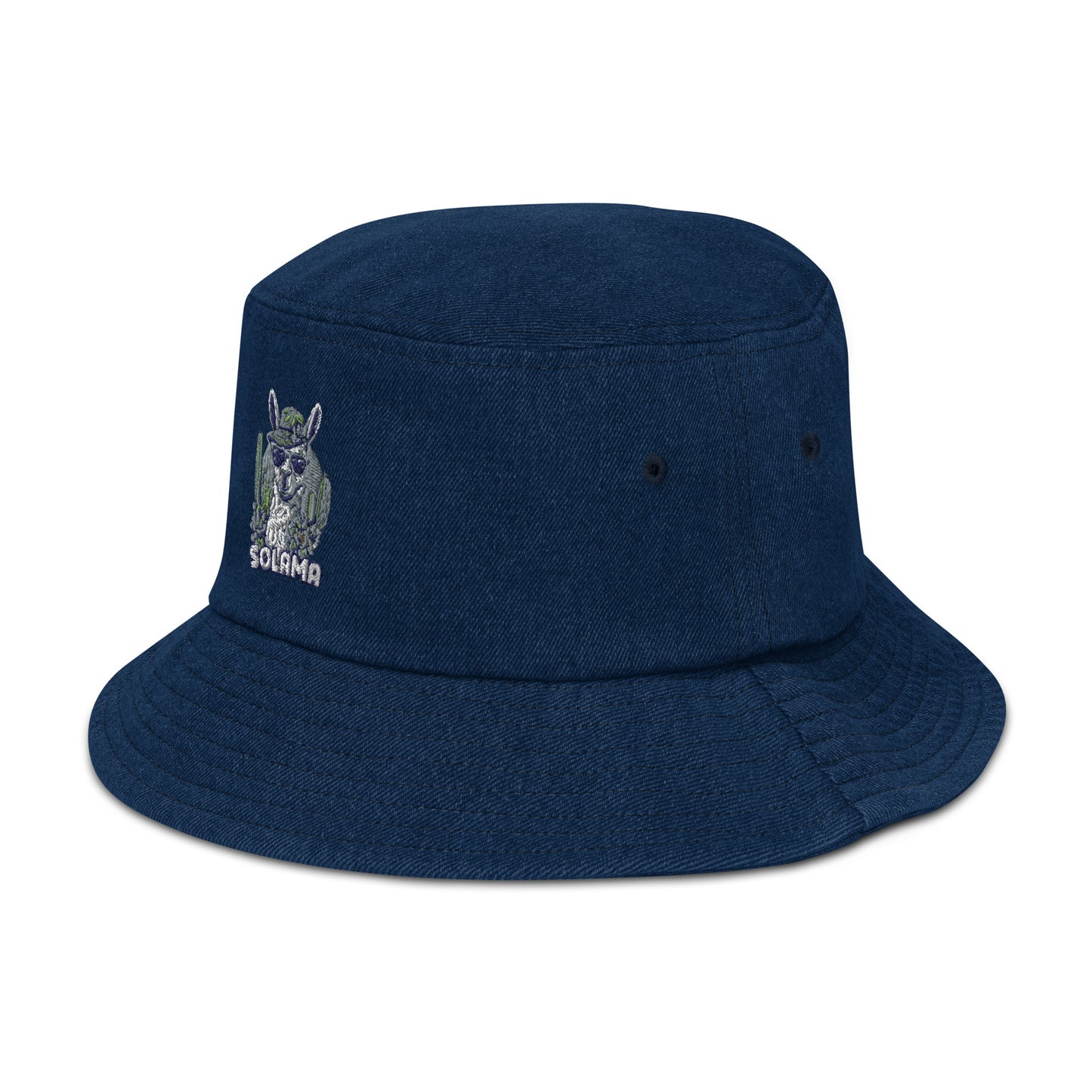 Denim bucket hat