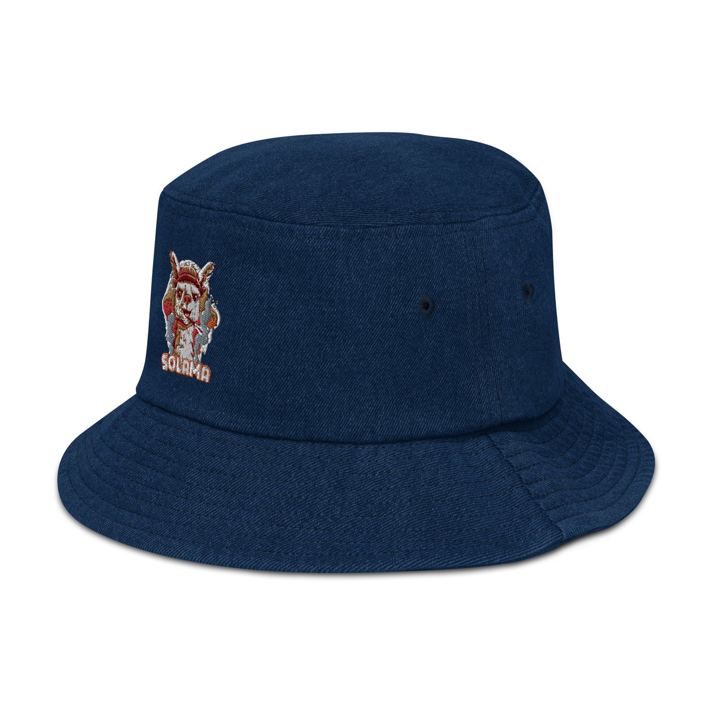 Denim bucket hat