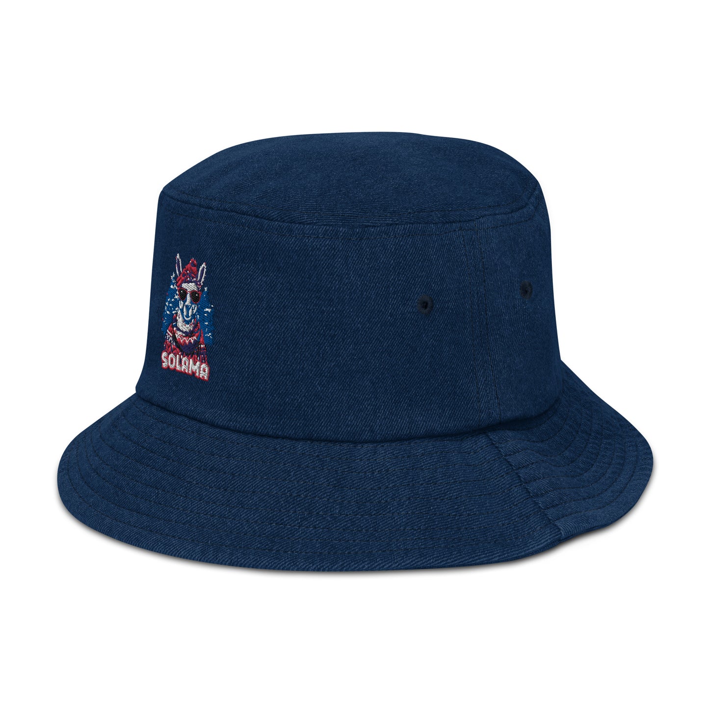 Denim bucket hat