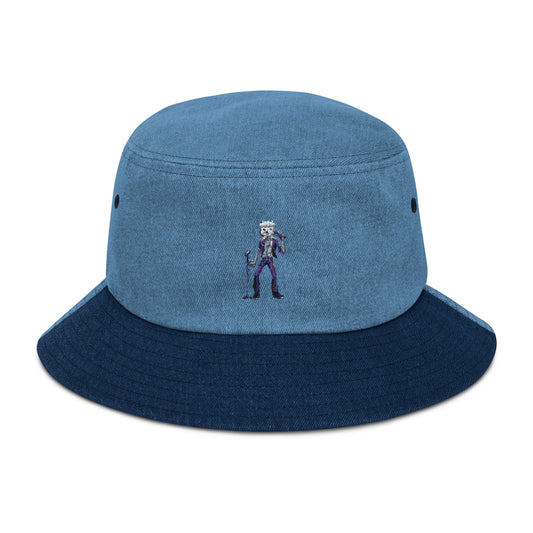 Denim bucket hat