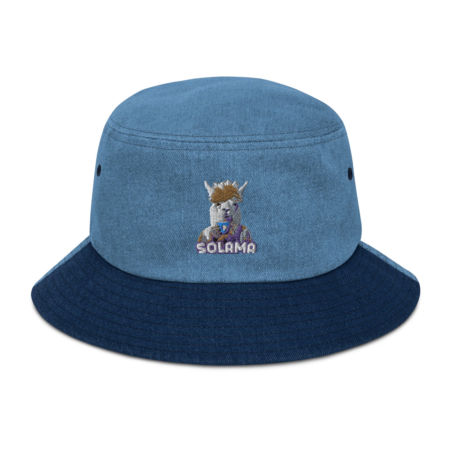 Denim bucket hat