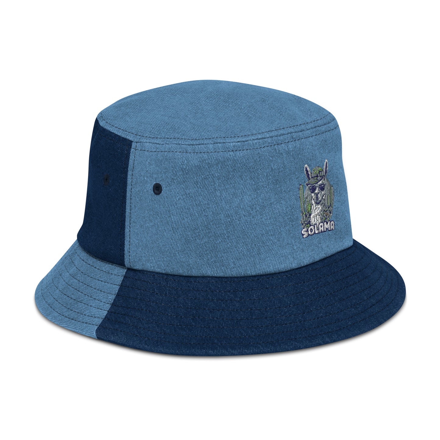 Denim bucket hat