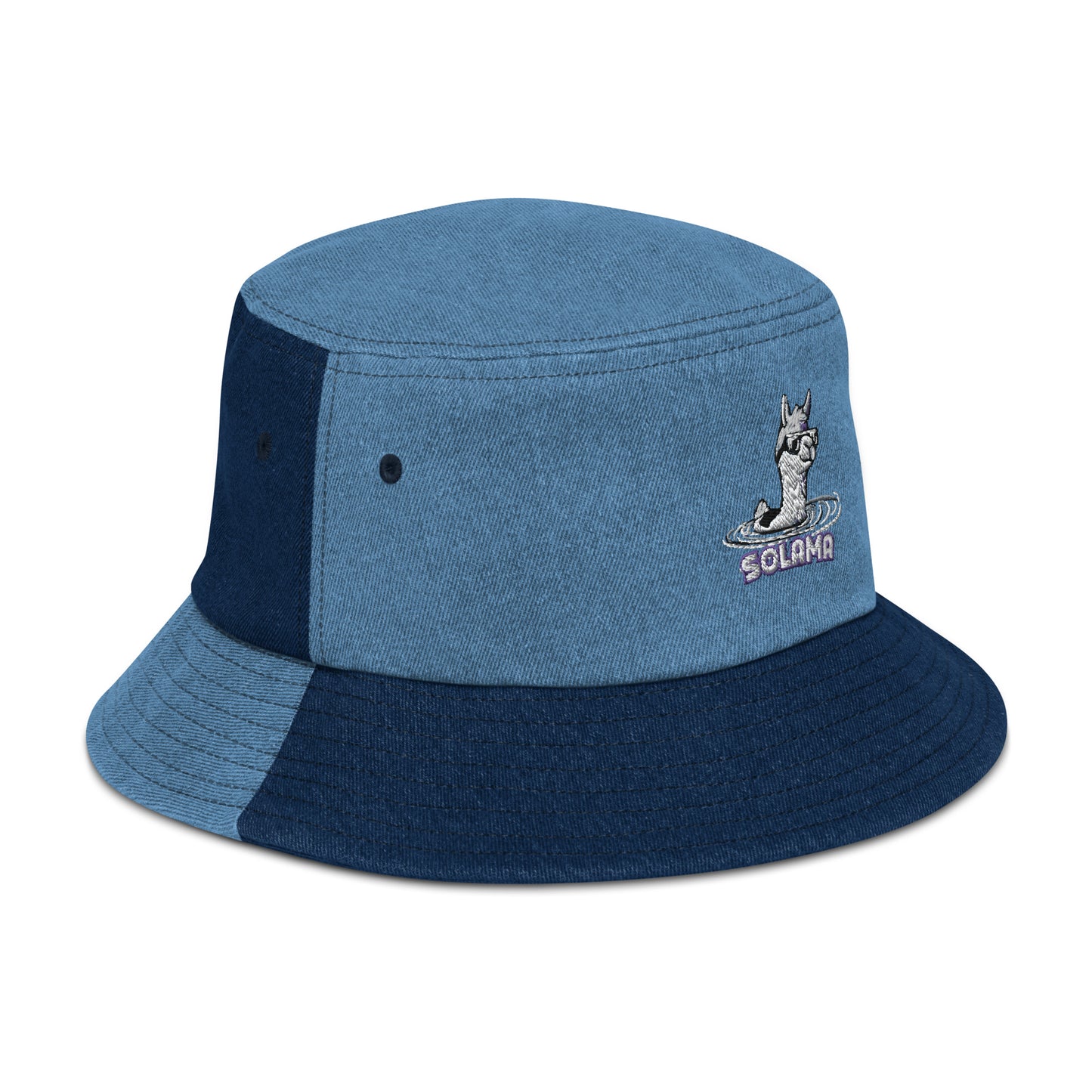 Denim bucket hat