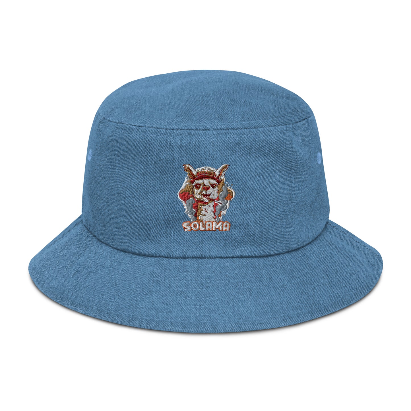 Denim bucket hat