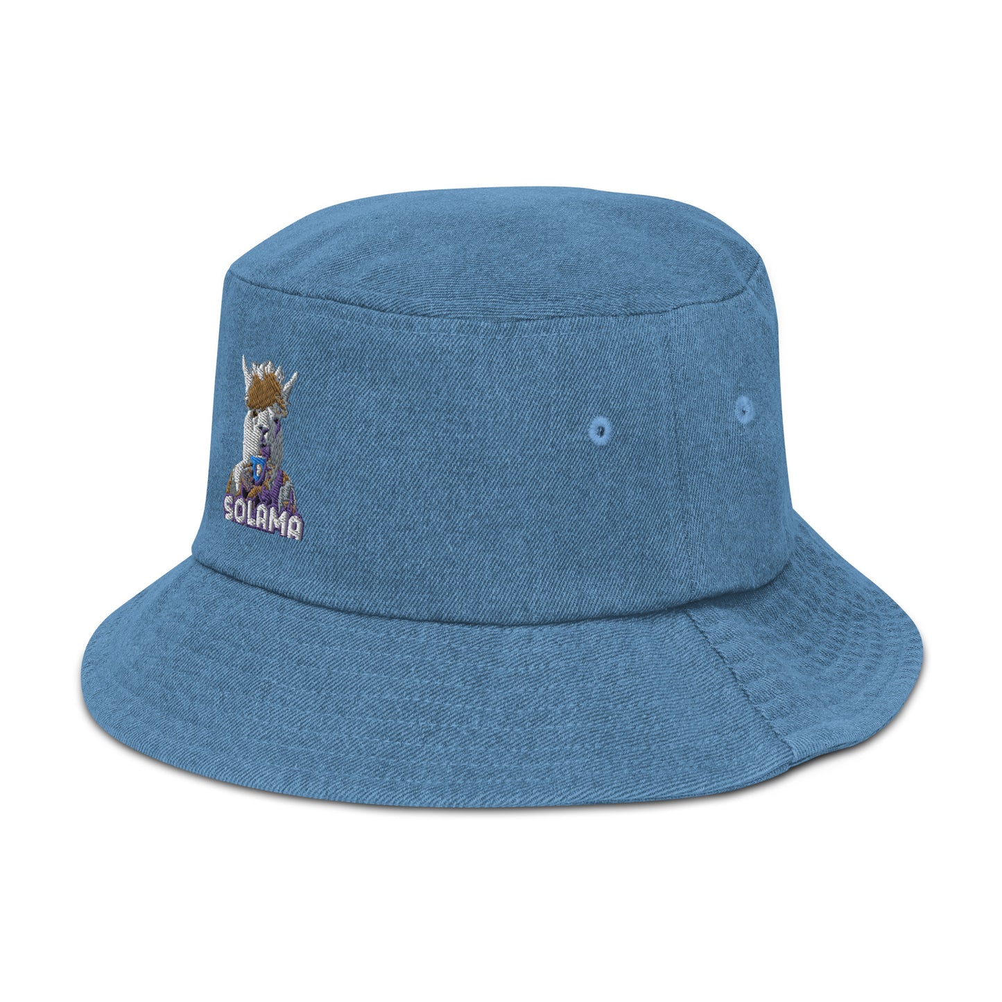 Denim bucket hat