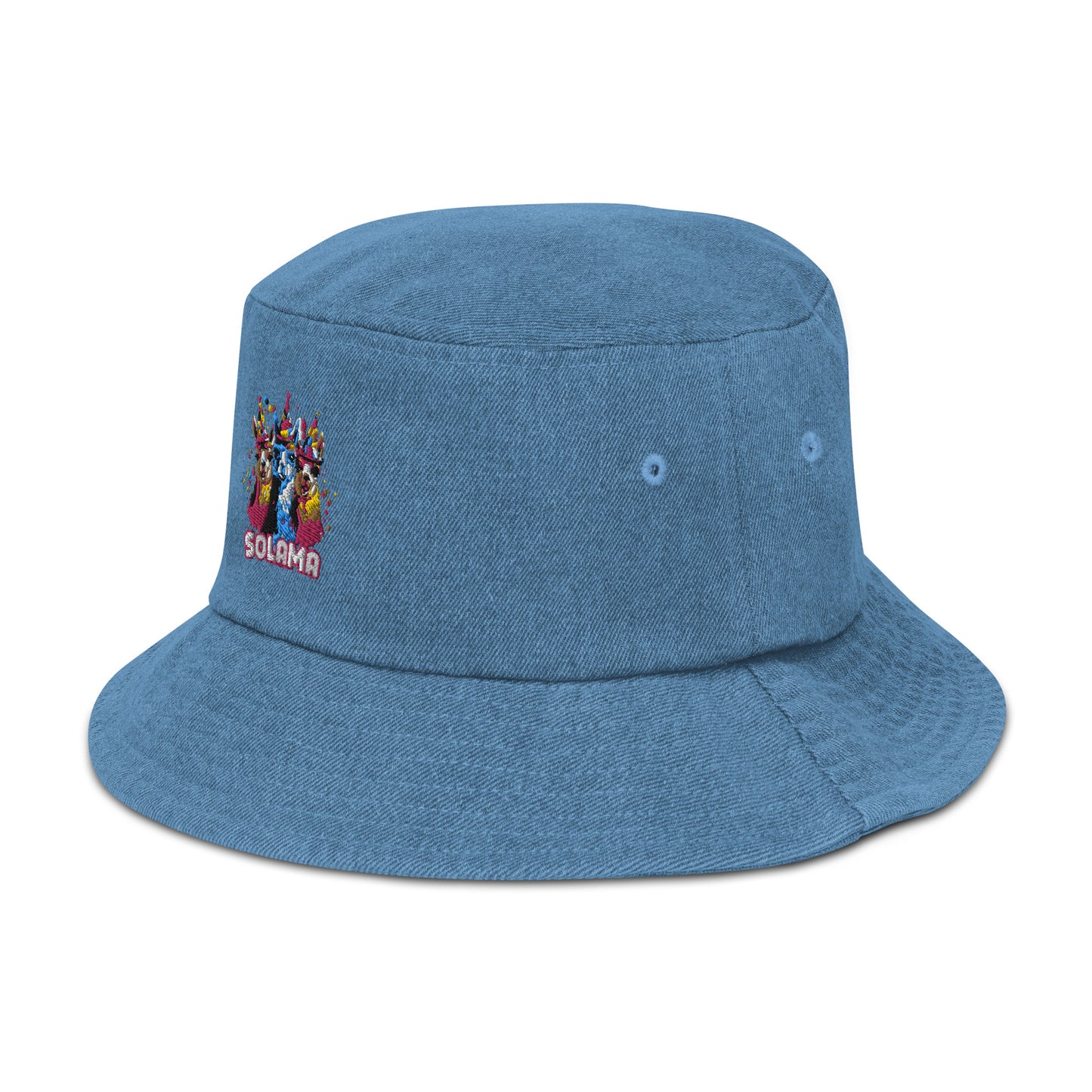 Denim bucket hat