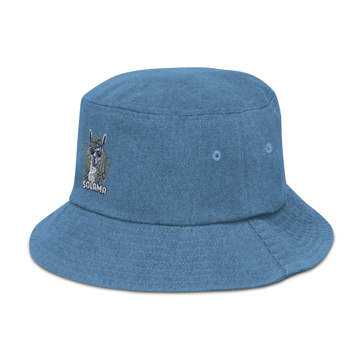 Denim bucket hat