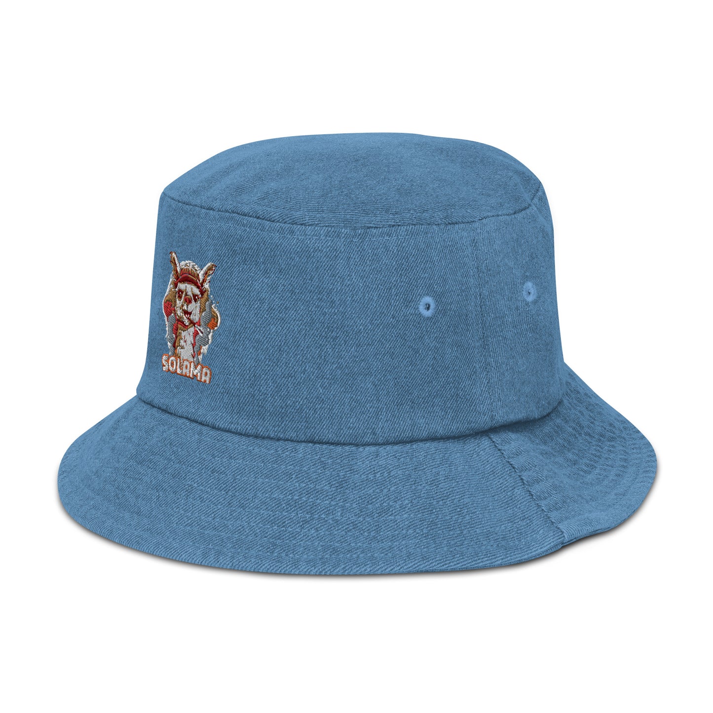 Denim bucket hat